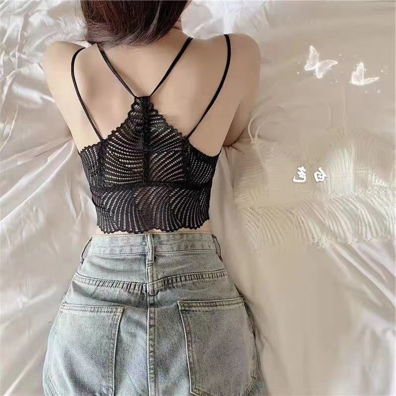 ALCEA ROSEA Sexy Satin Crop Tops for Women Sleeveless Deep V Neck Cami Tank Top Chic Slim Fitted Cropped Camisole