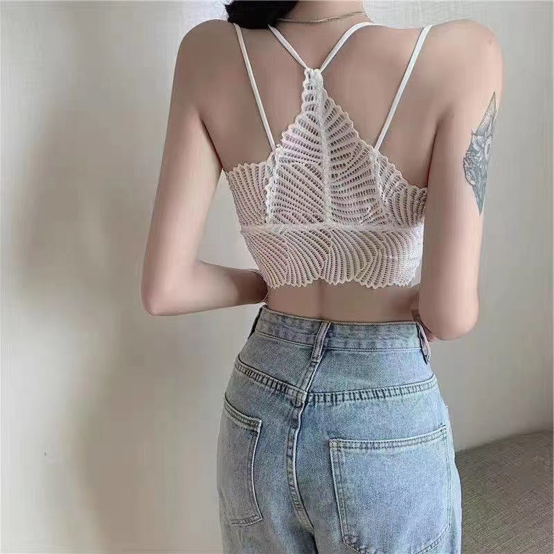 ALCEA ROSEA Sexy Satin Crop Tops for Women Sleeveless Deep V Neck Cami Tank Top Chic Slim Fitted Cropped Camisole