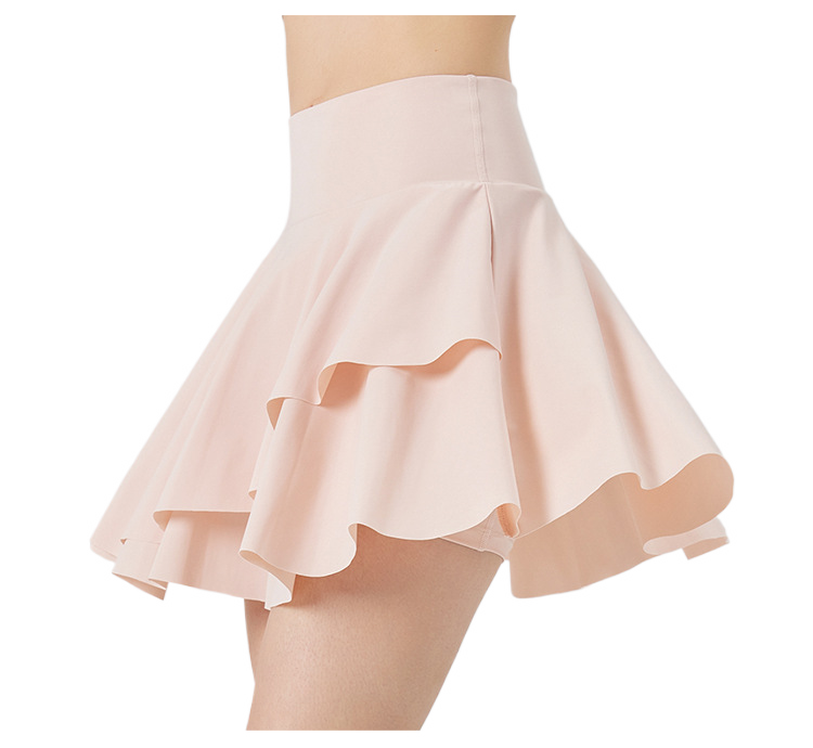 Mist Azur Tennis Skirts Golf Skirts for Women with Pockets Flowy Athletic Pleated High Waisted Skirt with Shorts Underneath