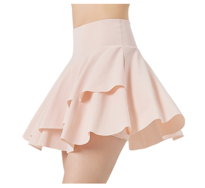 Mist Azur Tennis Skirts Golf Skirts for Women with Pockets Flowy Athletic Pleated High Waisted Skirt with Shorts Underneath